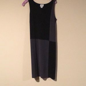 Ann Taylor loft black and gray dress